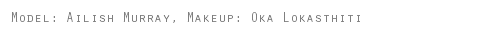 Model: Ailish Murray, Makeup: Oka Lokasthiti